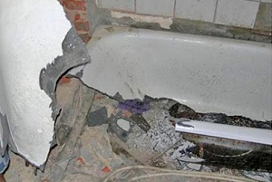 Демонтаж ванны в Дегтярске