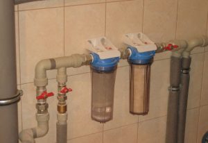 Установка проточного фильтра для воды в Дегтярске